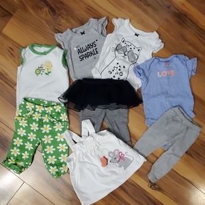 3 month summer lot girls